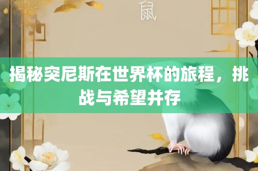 揭秘突尼斯在世界杯的旅程，挑战与希望并存