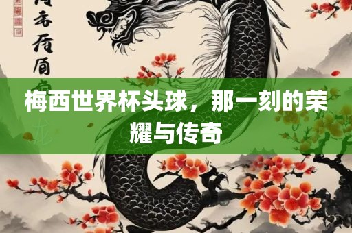 梅西世界杯头球，那一刻的荣耀与传奇