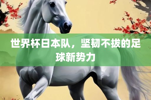 世界杯日本队，坚韧不拔的足球新势力