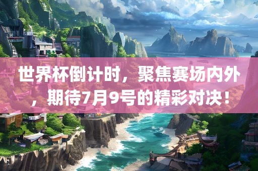 世界杯倒计时，聚焦赛场内外，期待7月9号的精彩对决！