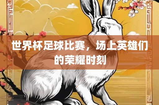 世界杯足球比赛，场上英雄们的荣耀时刻