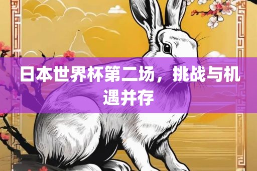 日本世界杯第二场，挑战与机遇并存