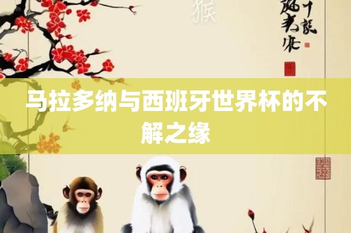 马拉多纳与西班牙世界杯的不解之缘