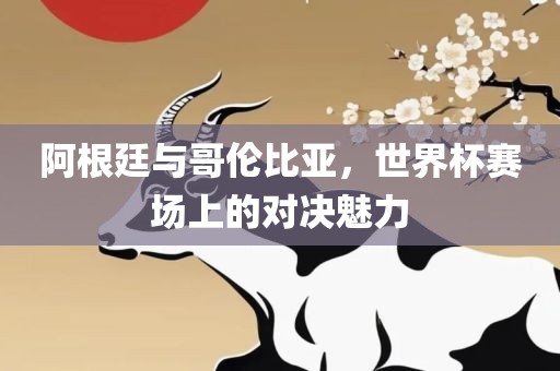 阿根廷与哥伦比亚，世界杯赛场上的对决魅力