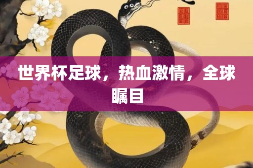 世界杯足球，热血激情，全球瞩目