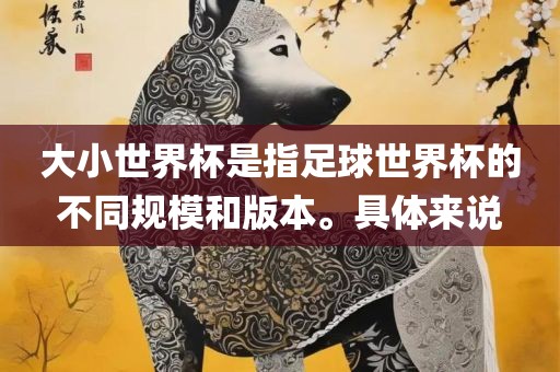 大小世界杯是指足球世界杯的不同规模和版本。具体来说