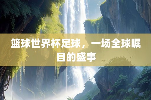 篮球世界杯足球，一场全球瞩目的盛事