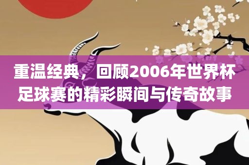 重温经典，回顾2006年世界杯足球赛的精彩瞬间与传奇故事