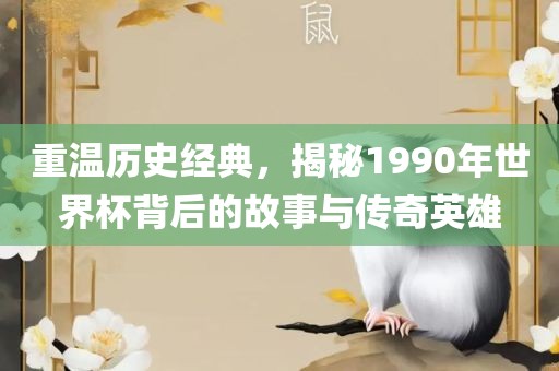 重温历史经典，揭秘1990年世界杯背后的故事与传奇英雄