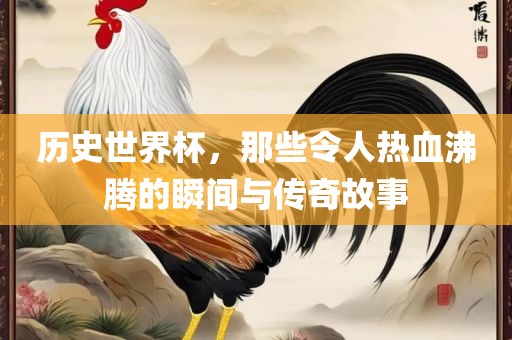 历史世界杯，那些令人热血沸腾的瞬间与传奇故事