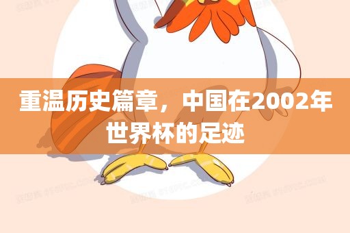 重温历史篇章，中国在2002年世界杯的足迹