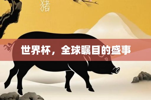 世界杯，全球瞩目的盛事