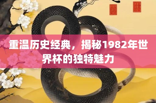 重温历史经典，揭秘1982年世界杯的独特魅力