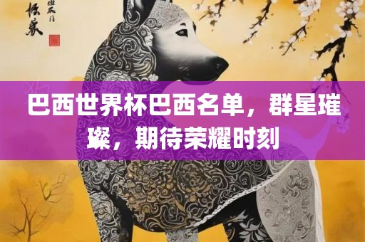 巴西世界杯巴西名单，群星璀璨，期待荣耀时刻
