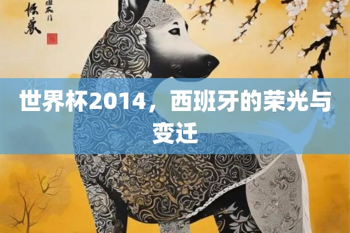 世界杯2014，西班牙的荣光与变迁