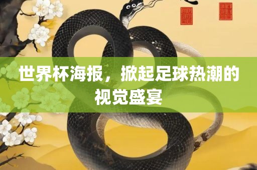 世界杯海报，掀起足球热潮的视觉盛宴