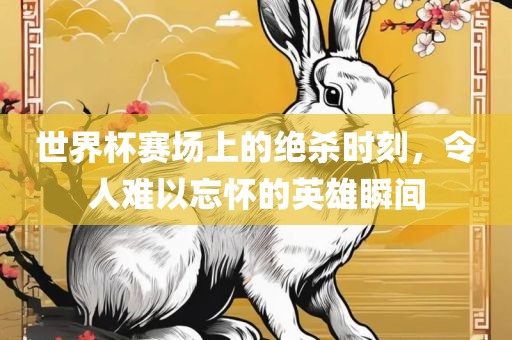 世界杯赛场上的绝杀时刻，令人难以忘怀的英雄瞬间