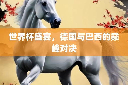 世界杯盛宴，德国与巴西的巅峰对决