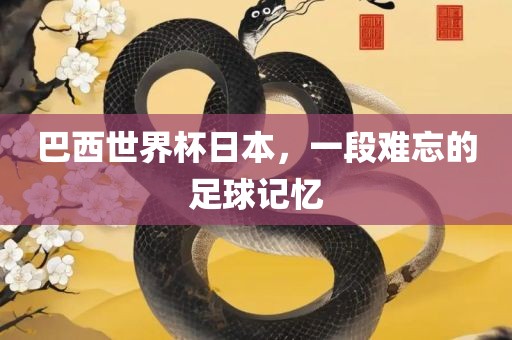 巴西世界杯日本，一段难忘的足球记忆