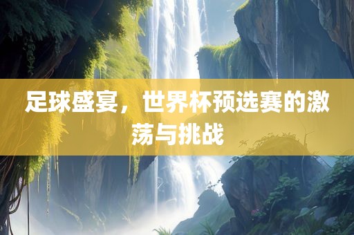 足球盛宴，世界杯预选赛的激荡与挑战