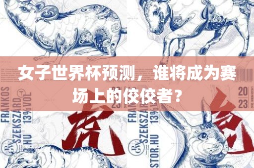 女子世界杯预测，谁将成为赛场上的佼佼者？