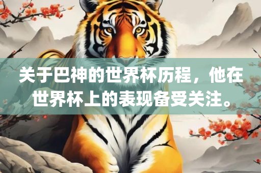 关于巴神的世界杯历程，他在世界杯上的表现备受关注。