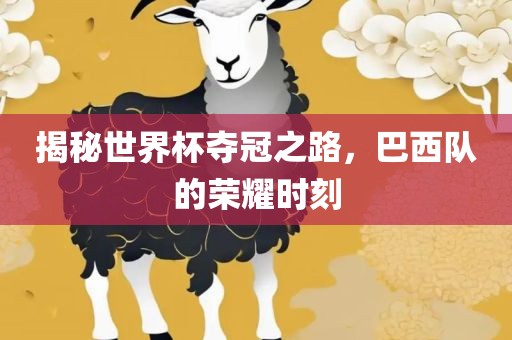 揭秘世界杯夺冠之路，巴西队的荣耀时刻