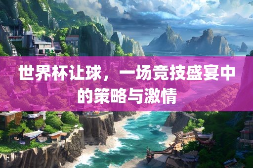世界杯让球，一场竞技盛宴中的策略与激情