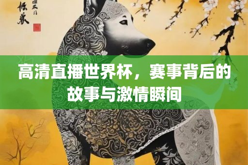 高清直播世界杯，赛事背后的故事与激情瞬间