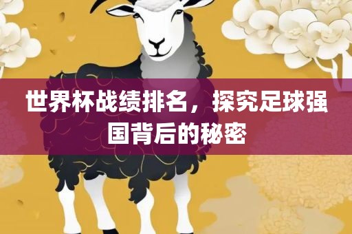 世界杯战绩排名，探究足球强国背后的秘密