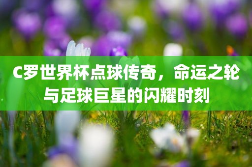 C罗世界杯点球传奇，命运之轮与足球巨星的闪耀时刻