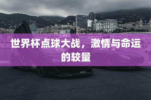 世界杯点球大战，激情与命运的较量