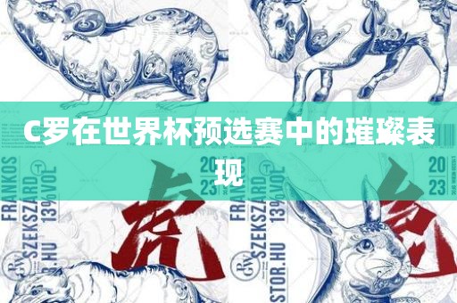 C罗在世界杯预选赛中的璀璨表现