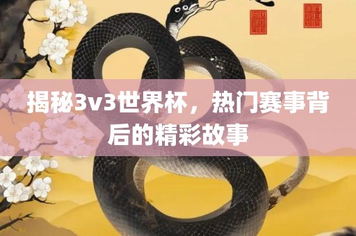 揭秘3v3世界杯，热门赛事背后的精彩故事