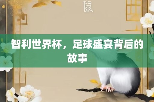 智利世界杯，足球盛宴背后的故事