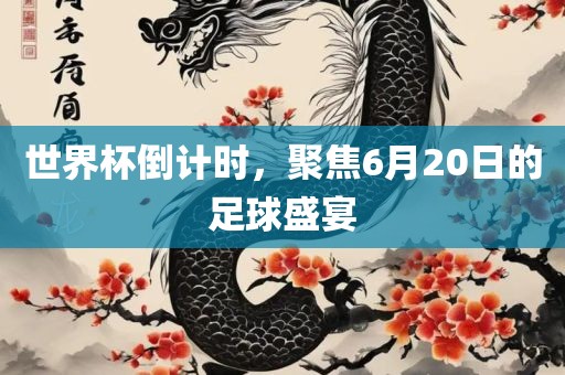 世界杯倒计时，聚焦6月20日的足球盛宴