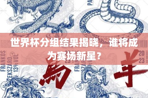 世界杯分组结果揭晓，谁将成为赛场新星？