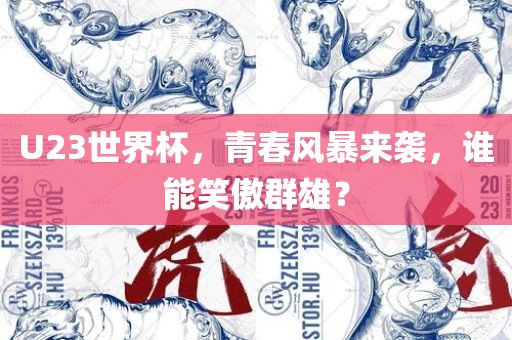 U23世界杯，青春风暴来袭，谁能笑傲群雄？