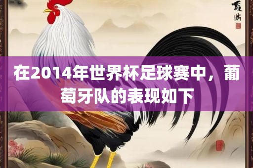 在2014年世界杯足球赛中，葡萄牙队的表现如下