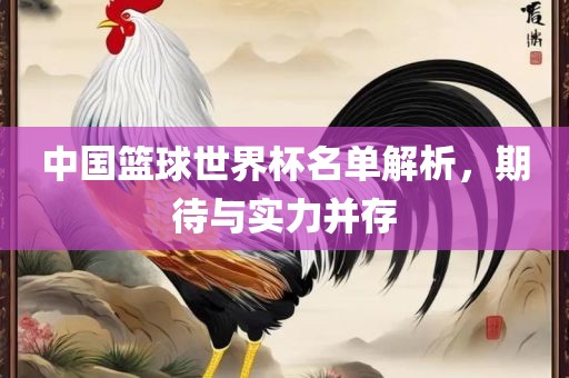 中国篮球世界杯名单解析，期待与实力并存