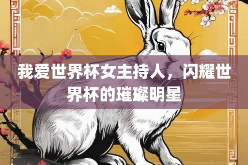 我爱世界杯女主持人，闪耀世界杯的璀璨明星