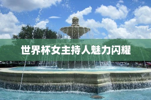 世界杯女主持人魅力闪耀