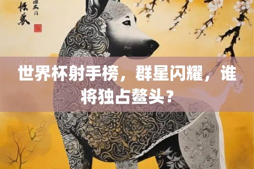 世界杯射手榜，群星闪耀，谁将独占鳌头？