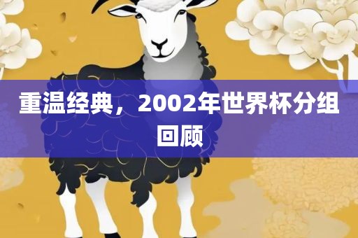 重温经典，2002年世界杯分组回顾