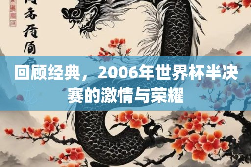 回顾经典，2006年世界杯半决赛的激情与荣耀