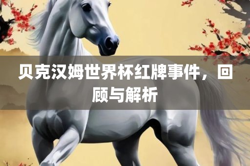 贝克汉姆世界杯红牌事件，回顾与解析