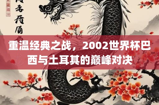 重温经典之战，2002世界杯巴西与土耳其的巅峰对决