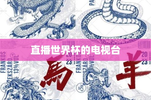 直播世界杯的电视台