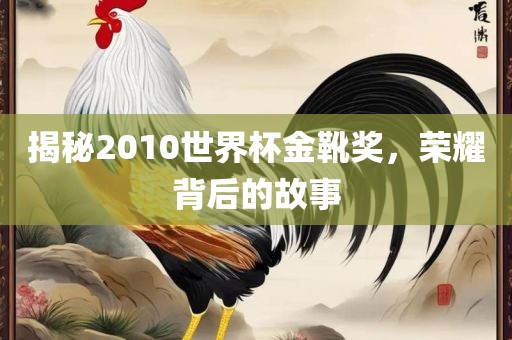 揭秘2010世界杯金靴奖，荣耀背后的故事
