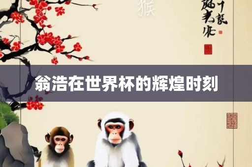翁浩在世界杯的辉煌时刻